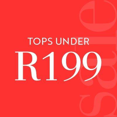 shop Miladys tops under r199